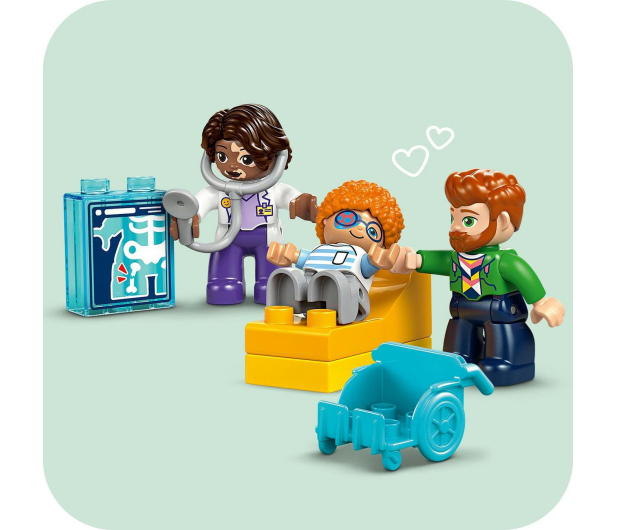 LEGO DUPLO 10449 Pierwszy raz: Wizyta u lekarza - 1283654 - zdjęcie 11